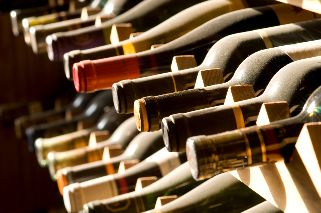 Bouteilles de vins