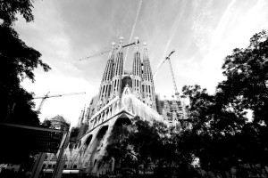 La sagrada familia à Barcelone