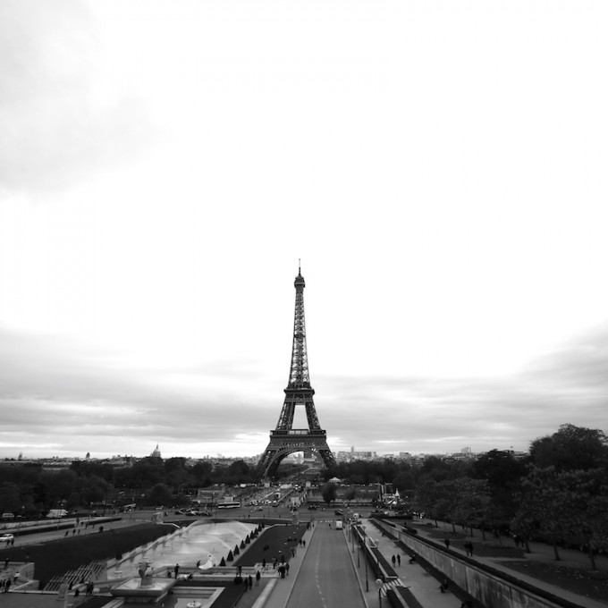 La tour eiffel en novembre